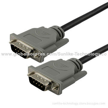 VGA Cables with Two Ferrite Beads and Foamed PE Insulation, OEM Orders Welcomed